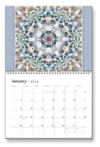 Jan. Flower of Life Calendar