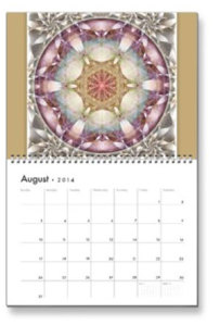 August Flower of Life Calendar