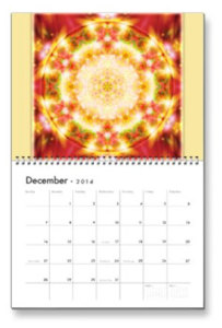 December Flower of Life Calendar