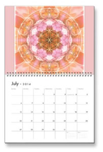 July Flower of Life Calendar