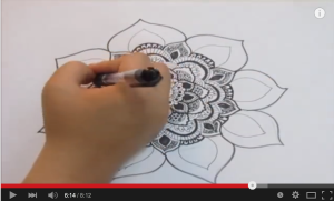  Hand draw a mandala by The Art Geek