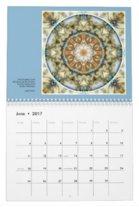Mandalas for Times of Transition calendar June
