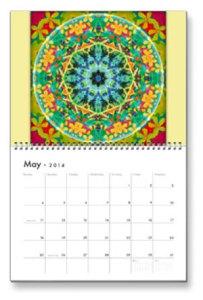 May Flower of Life Calendar
