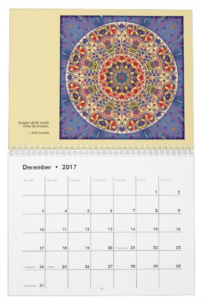 Mandalas for Times of Transition calendar Dec